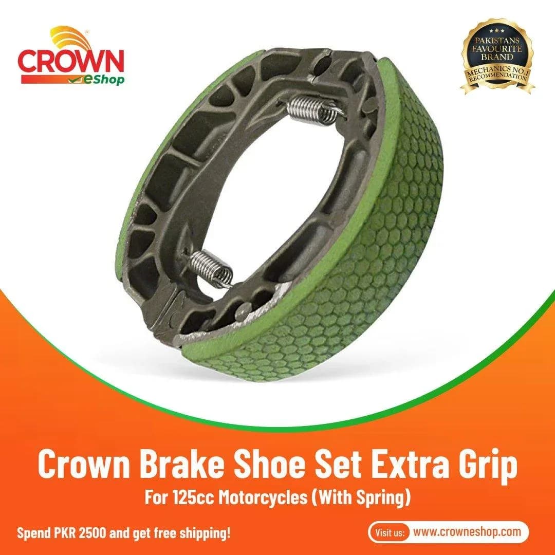 Rear Drum Brake Shoe Set 70cc