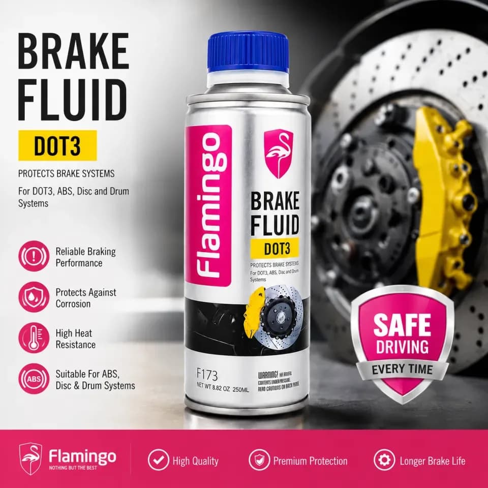 Brake Fluid DOT 3 250ml